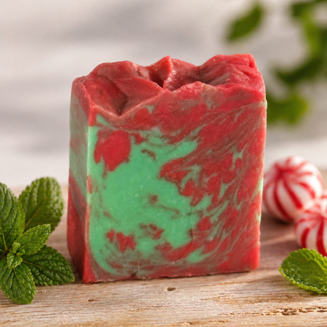 Kentucky bourbon peppermint soap
